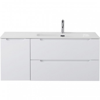 База под раковину подвесная BELBAGNO ETNA-1200-2C-1A-SO-BL-R с двумя выкатными ящиками и одной распашной дверцей, правосторонняя, Bianco Lucido, 1209x462x500 База под раковину подвесная BELBAGNO ETNA-1200-2C-1A-SO-BL-R с двумя выкатными ящиками и одной распашной дверцей, правосторонняя, Bianco Lucido, 1209x462x500