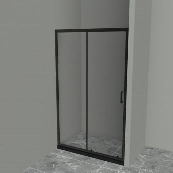 Душевая дверь 140 см BELBAGNO UNO-195-BF-1-140-C-NERO Душевая дверь 140 см BELBAGNO UNO-195-BF-1-140-C-NERO