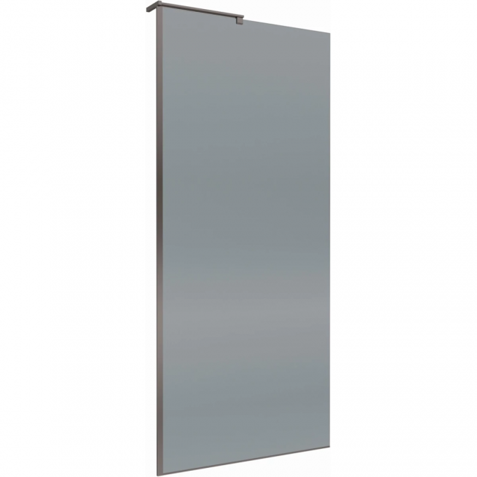 Душевая перегородка BELBAGNO 900x2000 мм Оружейная сталь UNO-L-1-TB-90-GR-GM