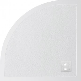 Душевой поддон из искусственного мрамора BELBAGNO TRAY-MR-UNO-R-90-550-35-W-BO