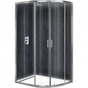 Душевой уголок 99,5x79,5 см BELBAGNO UNO UNO-195-RH-2-100/80-C-Cr Душевой уголок 99,5x79,5 см BELBAGNO UNO UNO-195-RH-2-100/80-C-Cr