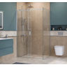 Душевой уголок BELBAGNO SOFT_CLOSE-2-AH-1-140/100-C-Cr