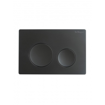 Кнопка смыва BELBAGNO BB-03C-NERO.M черный матовый