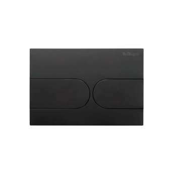 Кнопка смыва BELBAGNO BB-11-NERO.M черный матовый