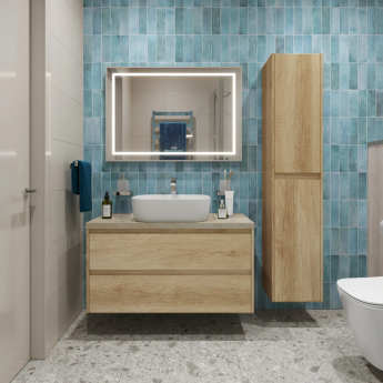 Тумба Rovere Nebrasca Nature 80 см BELBAGNO KRAFT KRAFT80RNN-KEPMCO-1302-SET Тумба Rovere Nebrasca Nature 80 см BELBAGNO KRAFT KRAFT80RNN-KEPMCO-1302-SET