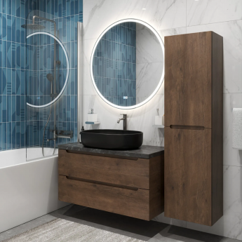 Тумба Rovere Rustico 80 см BELBAGNO ETNA ETNA80RW-KEPMNO-1084H301-SET Тумба Rovere Rustico 80 см BELBAGNO ETNA ETNA80RW-KEPMNO-1084H301-SET