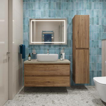 Тумба Rovere Tabacco 80 см BELBAGNO KRAFT KRAFT80RT-KEPMCO-1302-SET Тумба Rovere Tabacco 80 см BELBAGNO KRAFT KRAFT80RT-KEPMCO-1302-SET