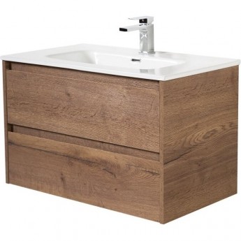 Тумба со столешницей и накладной раковиной подвесная BELBAGNO KRAFT 100 Тумба со столешницей и накладной раковиной подвесная BELBAGNO KRAFT 100